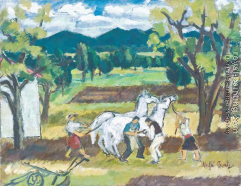 Nutzi Acontz : Horseshoeing Nutzi Acontz : Horseshoeing